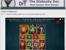 Tablet Screenshot of diabesitydoc.com